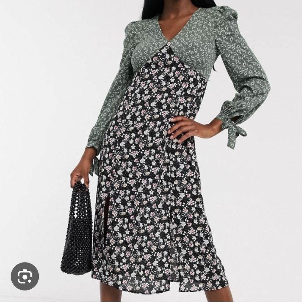 Floral Print Dress never fully dressed